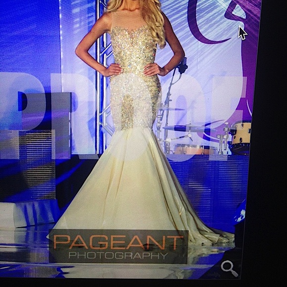 Winning Sherri Hill Custom Gown - Picture 3 of 8